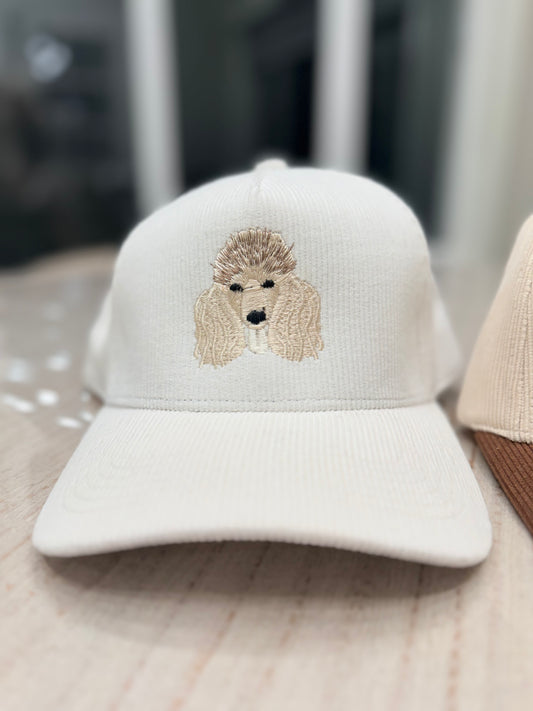 Posh Poodle | Black | Cream